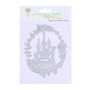 Metal DIY Wreath Castle Cutting Dies Stencils Scrapbook Card Making Craft