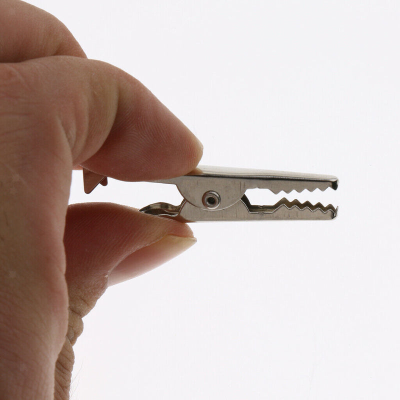 10x Clips For Test Leads, Battery Connectors Clamps