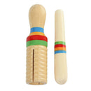 Wood Crow Sounder Stick Percussion Kids Music Education Musical Instrument