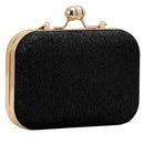 Women's bling evening party handbag Wedding ball clutch bag with chain Mini B7E4