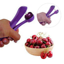 Cherry Pitter Stoner Pit Seed Fruit Remover Core Easy Squeeze Stone Tools  RUF
