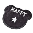 Panda Reversible Change Color Sequins Sew On Patches For Clothes Diy Crafts ^