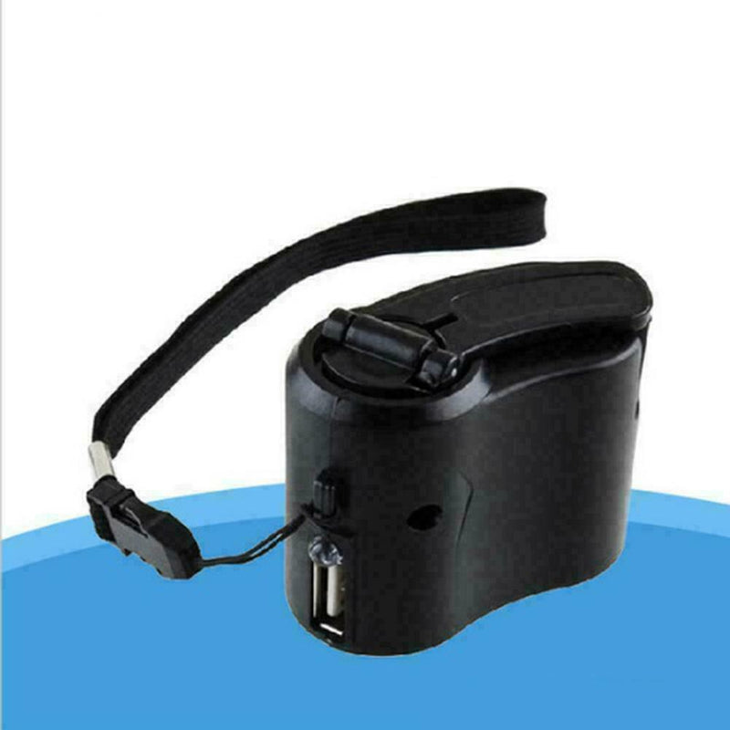 Portable Wind UP Hand Dynamo Crank USB PDA MP3 Cell Emergency Phone Z7H5 N8V7