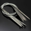 11 pcs/1set 32" 80cm Stainless Steel Knitting Needles Circular Size Hot