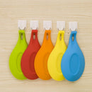 Silicone Spoon Rest Heat Resistant Kitchen Utensil Spatula Holder Cook Tool BX