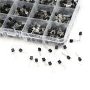 New 600Pcs (15 Value x 40 Pcs)/set Transistor TO-92 Assortment Box Kit ME