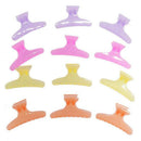 12 pcs Butterfly Salon Hairdressing Hair Clip Color Perm Sectioning Clips H
