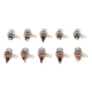 Adapter For Rca Female Connectors For 10 Pieces