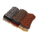 Pink Yarn Spring Winter Ear Warmer Headband For Women Knitted Crochet Twist S2Y7