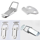 4 Pcs Hardware Cabinet Boxes Spring Loaded Latch Catch Toggle Hasp new