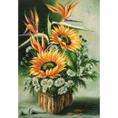 Flower 5D DIY Full Round Drill Diamond Painting Embroidery Kit Craft (B882)