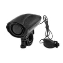 Ultra-loud Speaker Black Electronic Bicycle 6 Sounds Alarm Bells Bike Horn- E0Z1