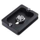 Quick Release Plate For Benro Tripod Ball Head Arca Swiss Compatible PU-50 Black
