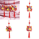 Mascot chinese knot flower pip lush pendant jubilation for kids plush toydollME