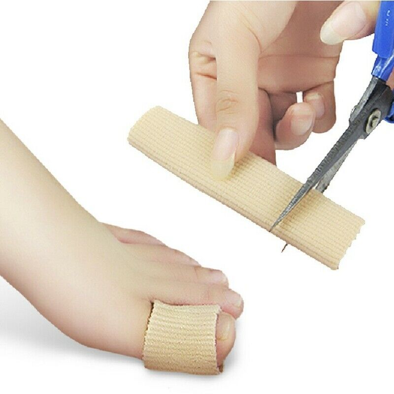 1 x Cuttable Toe/Finger Cover Sleeve Cap Discomfort Relief 10CM S---Adjusta K2R4
