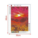4 Pack Asaka DIY 5D Diamond Painting Kits Full Drill Cross Stitch Home Decor
