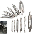 6PC Combined HSS Center Drill Countersink Bit Lathe Mill Tackle Tool Kit Set  M&