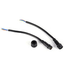 IP65 Waterproof 3Pin AC Cable 18AWG Wire LED Cable Connectors 3C