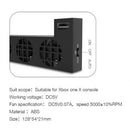Super Cooling Fan Cooler with Extra USB Port for Microsoft XBox One X Console