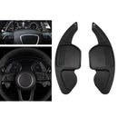 Shift Paddle Shifter Extension fit for Audi A3 A4L A5 A6 A7 A8 S5 Q5 Black