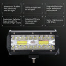 7 Inch Led Light Bar 1Pc 400W Offroad Driving Lights Led Pods Spot Flood Co