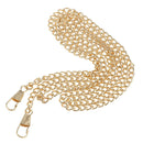 3 Piece 3 Color Skinny Metal Bag Chain Strap Handle Replacement for Crossbody