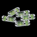 2Pcs mini T-type bubble spirit level acrylic measuring level adjustmentME