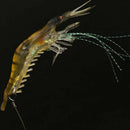 6X Soft Fishing Lure Shrimp Luminous Artificial Bait Fishing Lures Baits 9cm