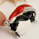Premium Quality  Penguin Brooch Elegant Pin Brooch Cute Penguie Shape Brooch
