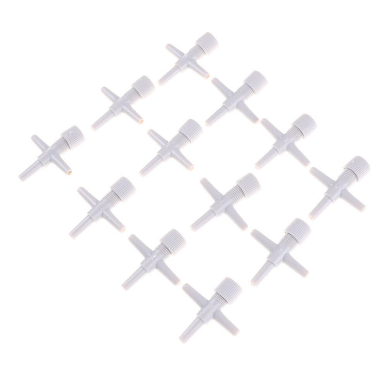 3 Adjustable Air Switch Oxygen Pump Valve Tee Regulator For Fish Tank AquariumME