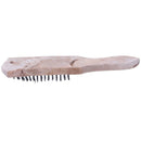 27.4cm Long Wooden Handle metal Wire Cleaning Brush Hand Tool Z9Q9