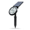 9 LED Waterproof Solar Spotlight Garden Lawn Ground Lighting Wall Lamp (A)