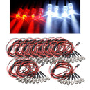 80x LED Lights Headlights For 1/5 1/8 1/10 1/12 1/16 RC Car Truck Headlights