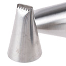 3pcs Basket Weave Tips Icing Piping Nozzle Tips Stainless Steel Tube Nozzles 3C