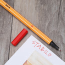 12pcs Colored Pen Set Stabilo Fiber Pen Stationery Office School Supplies New