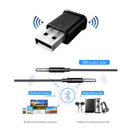USB Bluetooth 5.0 Receiver Audio Transmitter Adapter For TV/PC Headphone S NGN