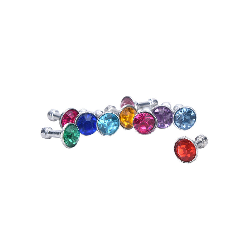 10X Anti Dust Crystal Cap Earphone Jack Plug Stopper For Cell Phone 10*3.5MM  ME