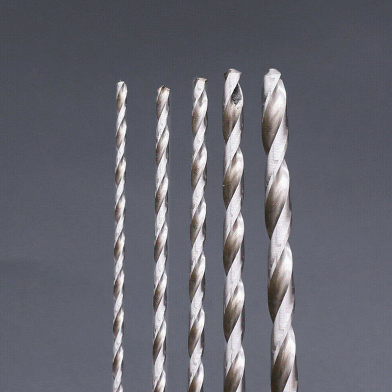 5Pcs Drill Bit Extra Long Straight Shaft Drill Bit for Metal Wood Newest Useful
