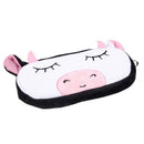 Kids Cartoon Pencil Case Plush Large Pen Bag Cosmetic Makeup Cartoon Storag