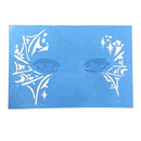 5 Pattern Soft Reusable Face Paint Stencil Halloween Make up Tattoo Template