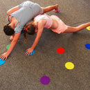 30x Runde Teppich Punkt Marker Sitz Punkte Teppich Marker Spielzeug Ge DKJ