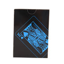 Waterproof Black Playing Cards Plastic Poker Valuable Creative Bridge Card HN`US