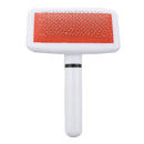 Pet Dog Cat Shedding Grooming Pin Hair Brush Comb White