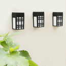Waterproof Solar LED Light Outdoor Garden Fence Street Pathway Wall Lamp