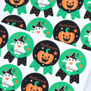 80pcs Halloween Sealing Stickers Pumpkin Ghost Labels DIY Candy Bags Stick JR