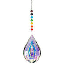 Sun Catcher Feng Shui Crystals Window Large Ab Drop Prism Home Decoration Q7L9