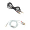 3.5mm Jack Plug AUX Male to 2 x RCA Phone CD player Computer TV Audio Cabl TCV