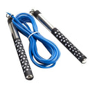 Jump Rope ,Long Aluminum Handles Adjustable PVC Cable, for Boxing Cardio HI