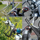 Black Universal Motorcycl Bike Handlebar Drink Cup Holder Beverage Water Bottles