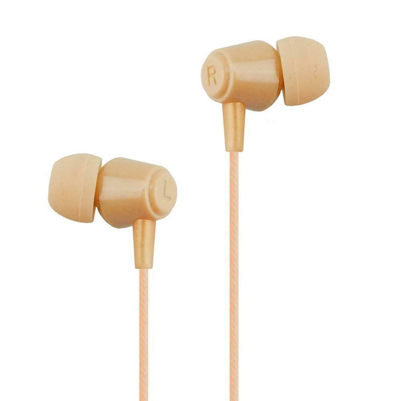 3.5mm Wired Earphone Deep Bass Noise Reduction Sound Stereo Music In-Ear Earbuds